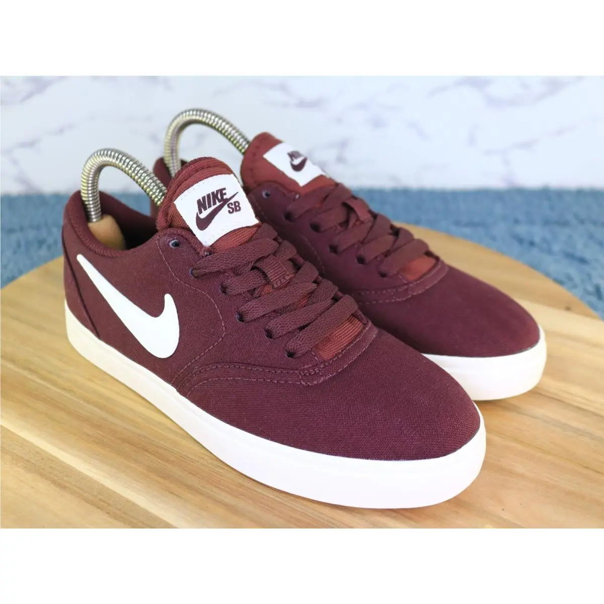 Nike shoes - Nike Check SB - Check - 905373-603 - Burgundy Crush/Sail (UPC: 00197597337432) 11