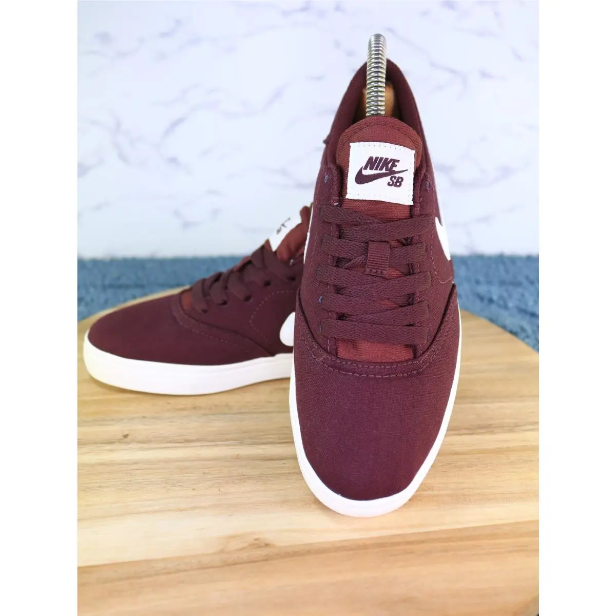 Nike shoes - Nike Check SB - Check - 905373-603 - Burgundy Crush/Sail (UPC: 00197597337432) 4