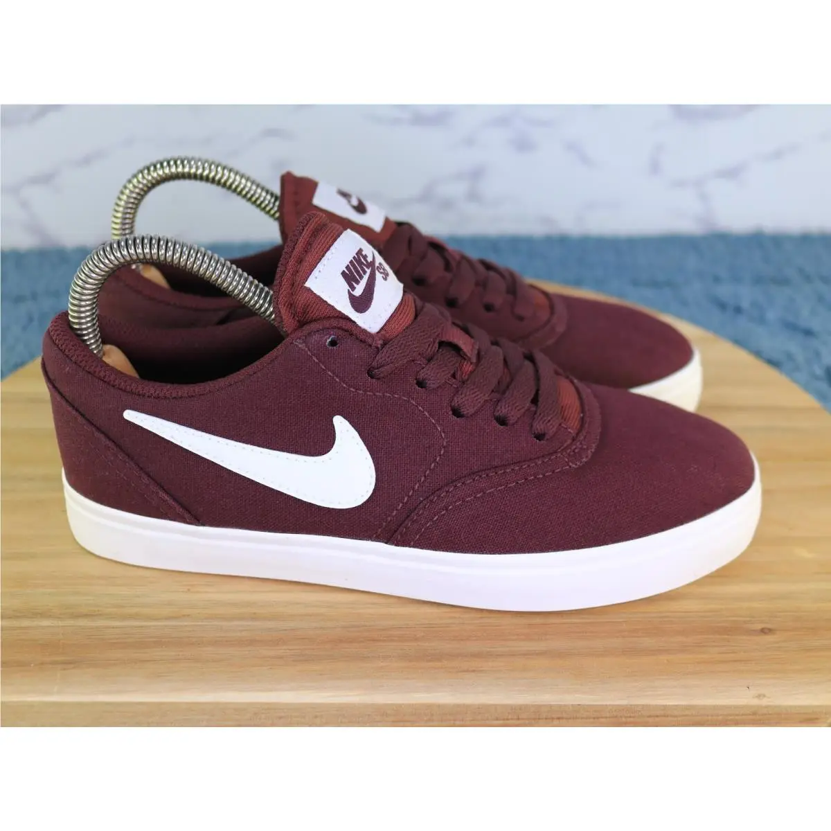 Nike shoes - Nike Check SB - Check - 905373-603 - Burgundy Crush/Sail (UPC: 00197597337432) 12