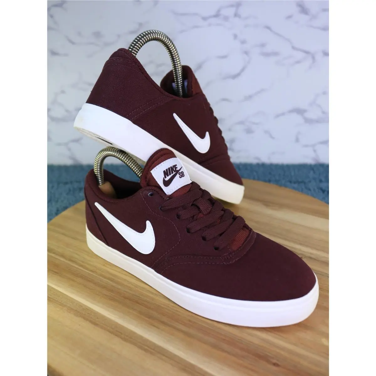 Nike shoes - Nike Check SB - Check - 905373-603 - Burgundy Crush/Sail (UPC: 00197597337432) 1