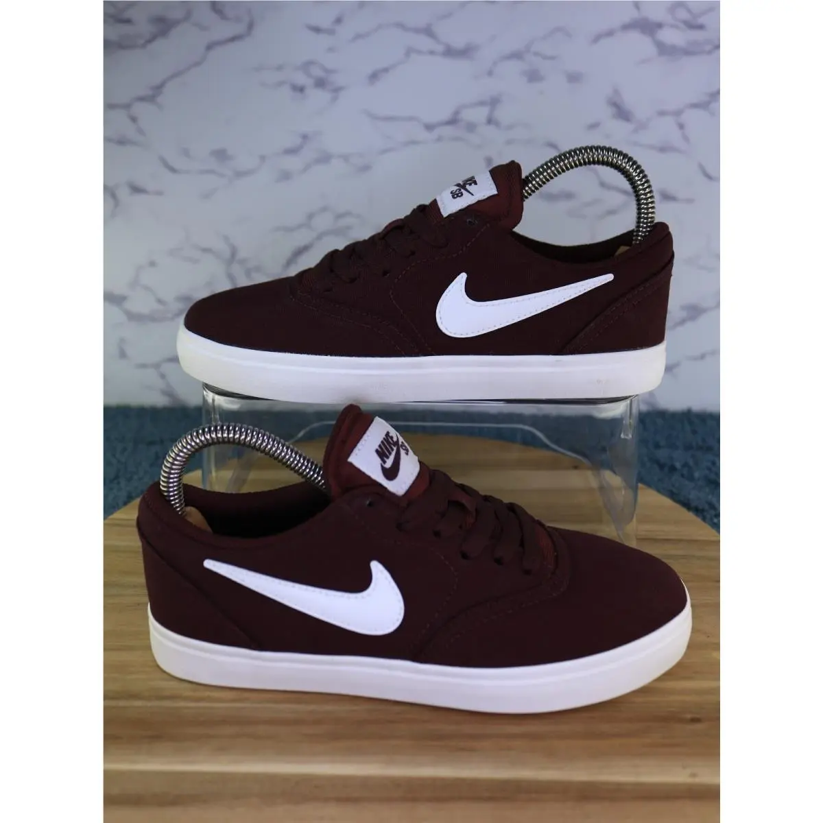 Nike shoes - Nike Check SB - Check - 905373-603 - Burgundy Crush/Sail (UPC: 00197597337432) 7