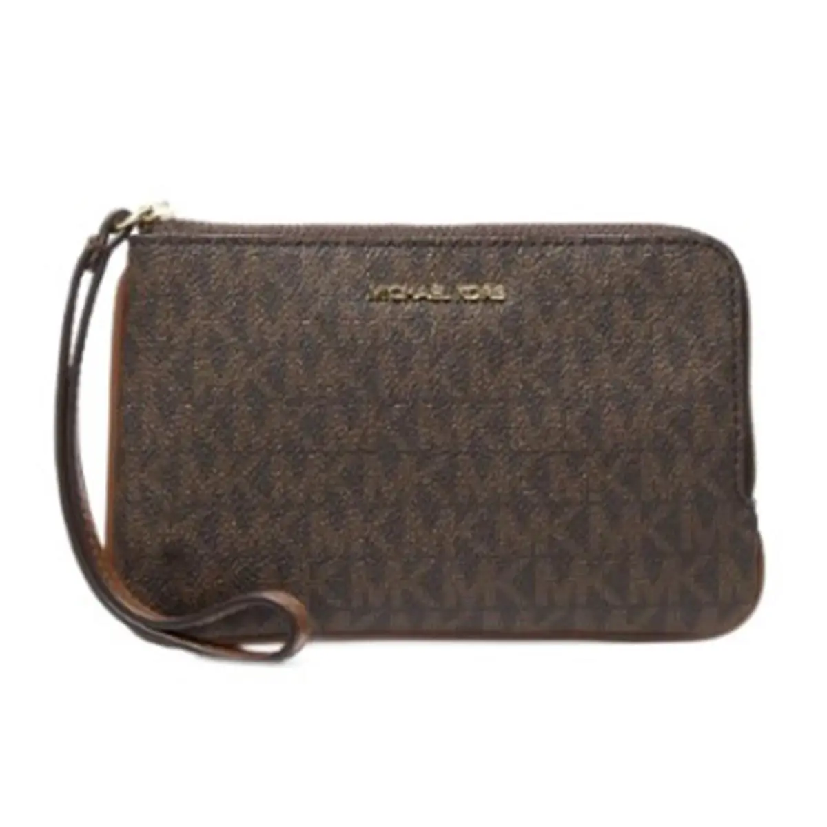 Michael Kors Outlet Jet Set Travel Small Signature Logo Wristlet 35F6GTVW1B-847