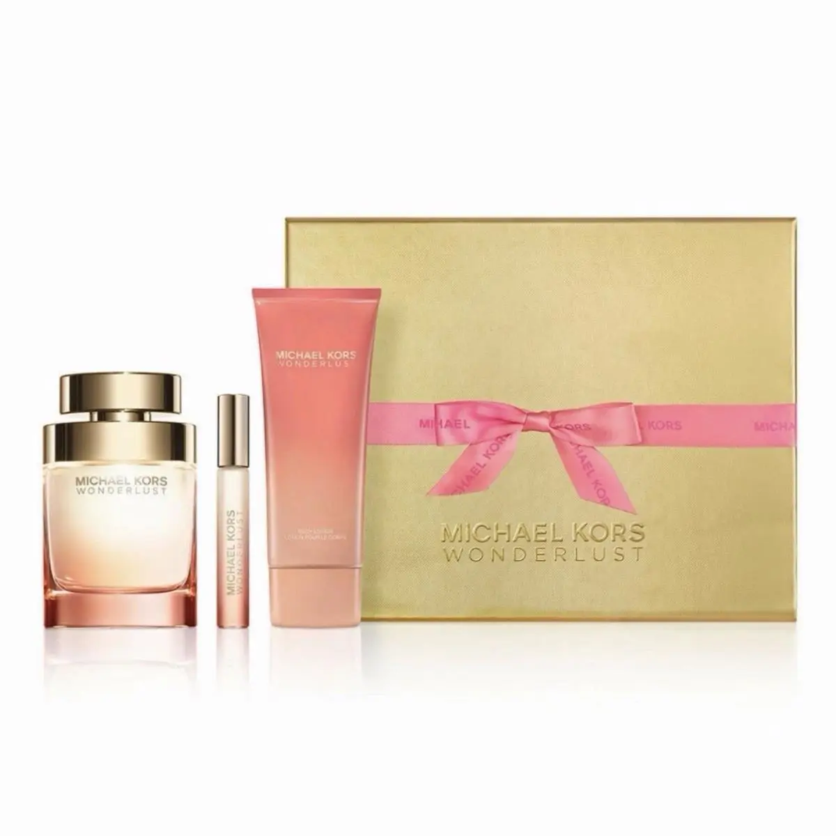 Michael Kors Wonderlust Gift Set For Women 3pc