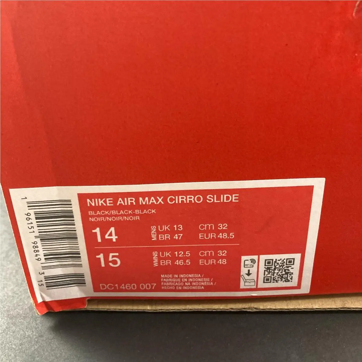 Nike shoes - Nike Air Max Cirro Slide - DC1460-007 - Black (UPC: 196151988479) 2