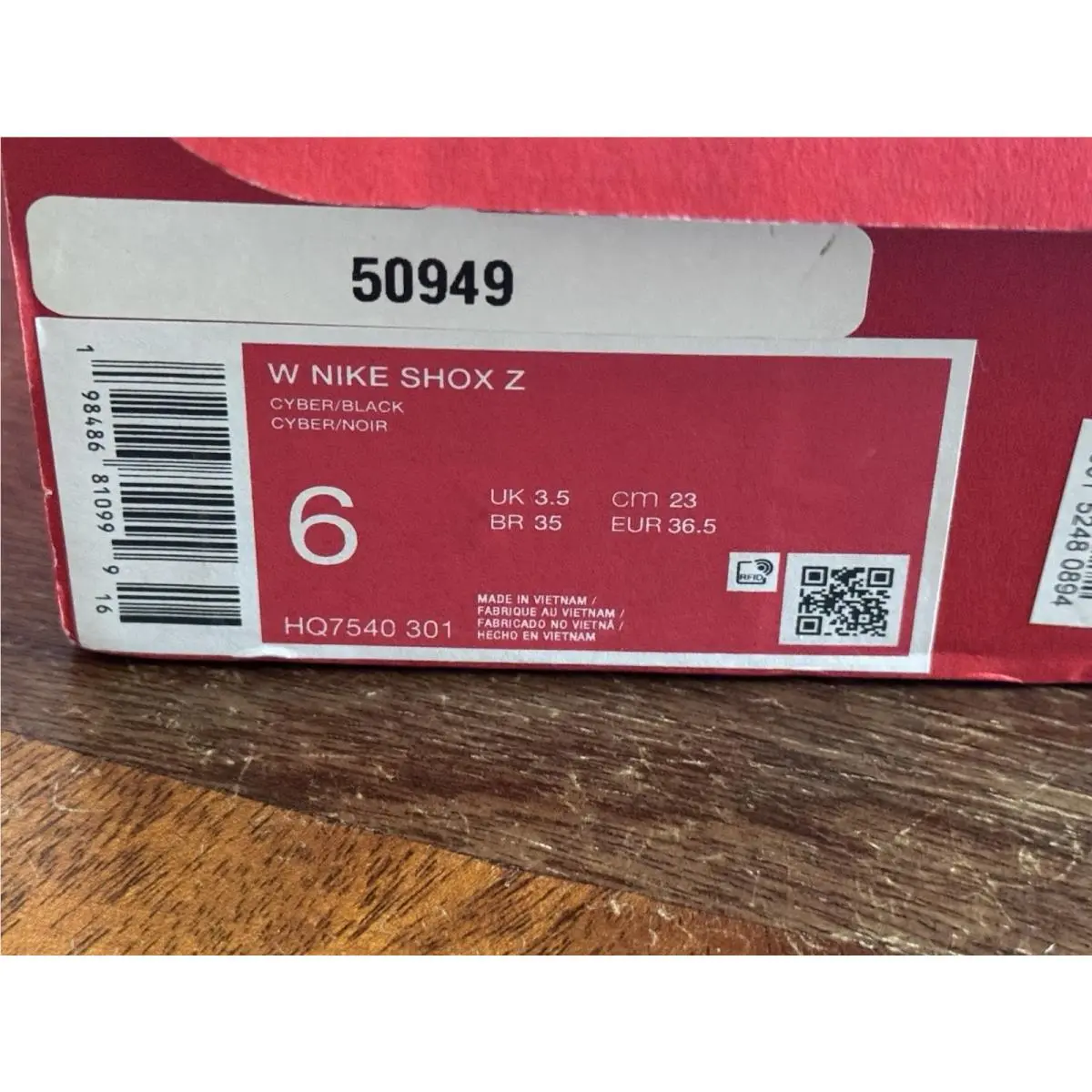 Nike shoes - Shox Z - Shox - HQ7540301 - Black 5