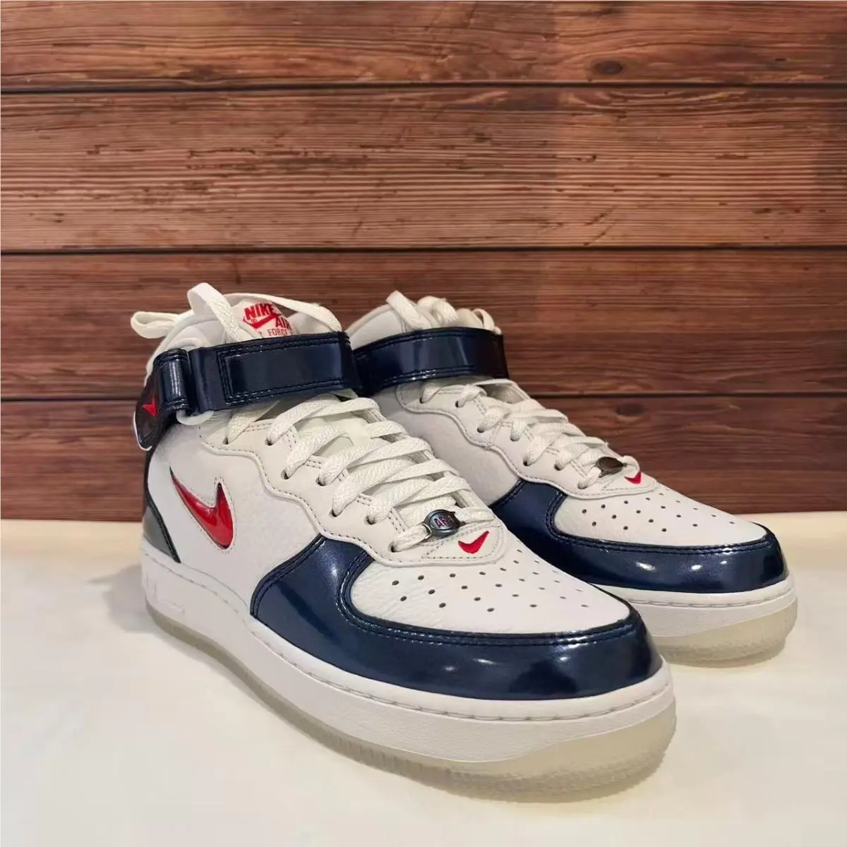 Nike shoes - Nike Air Force 1 Mid QS - DH5623-101 - White 8