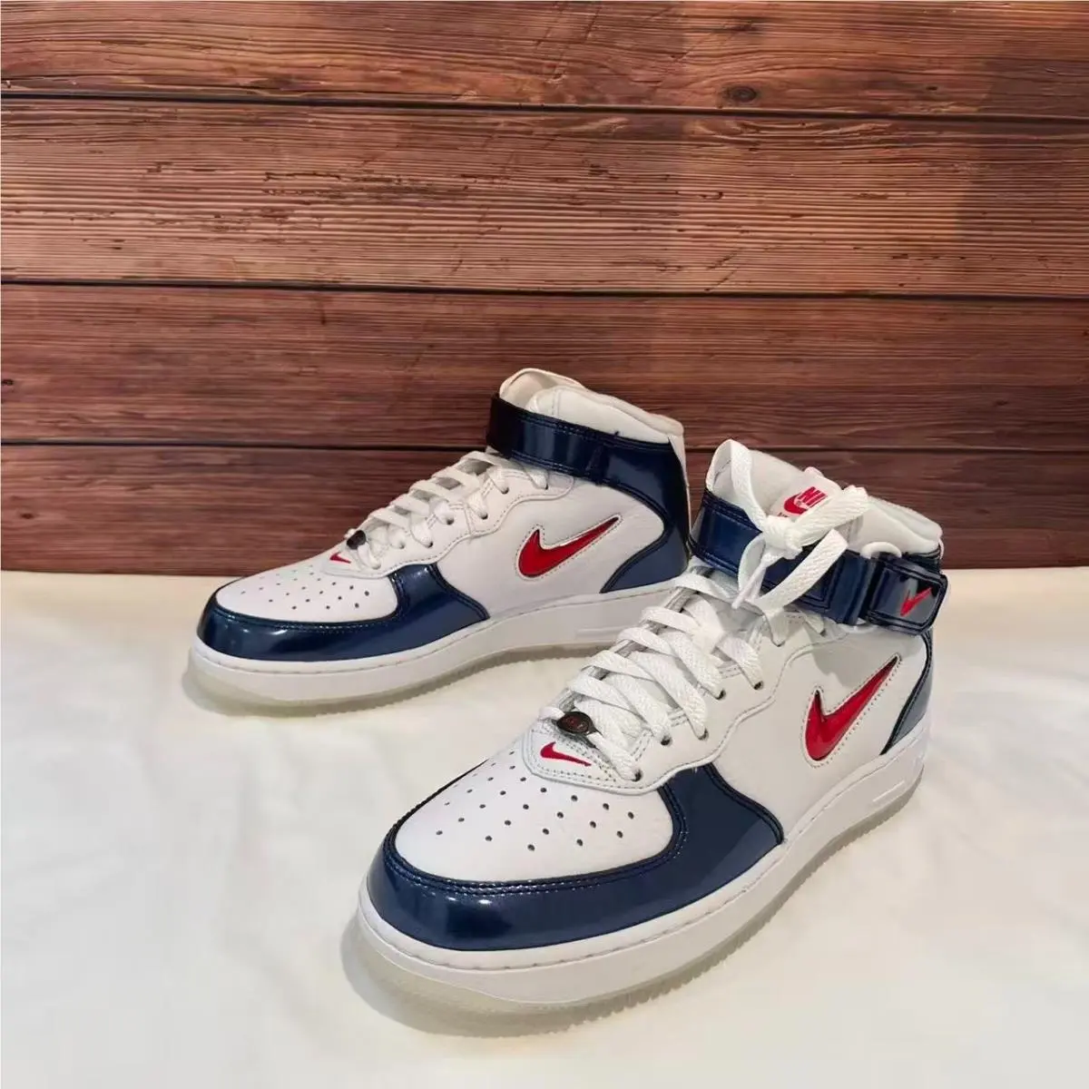 Nike shoes - Nike Air Force 1 Mid QS - DH5623-101 - White 2