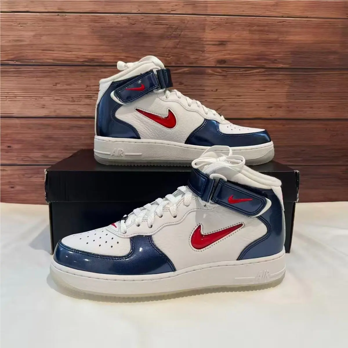 Nike shoes - Nike Air Force 1 Mid QS - DH5623-101 - White 11