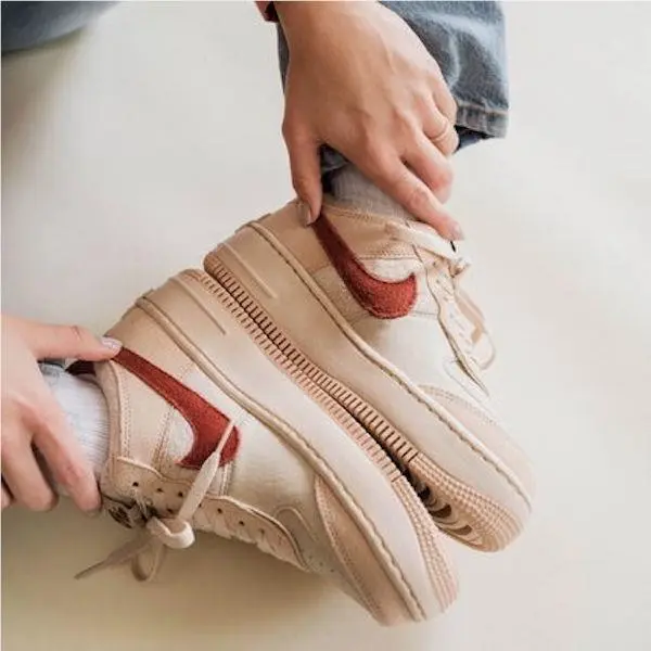 Nike shoes - Nike Air Force 1 - Air Force - DZ4705-200 - Tan 20