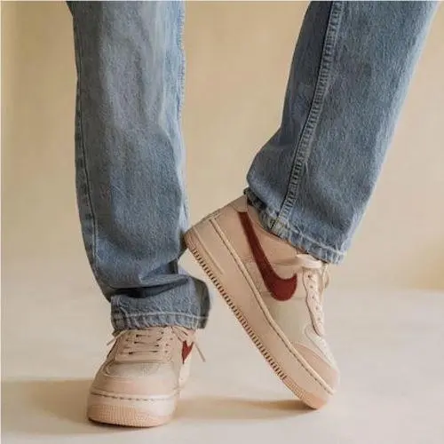 Nike shoes - Nike Air Force 1 - Air Force - DZ4705-200 - Tan 9