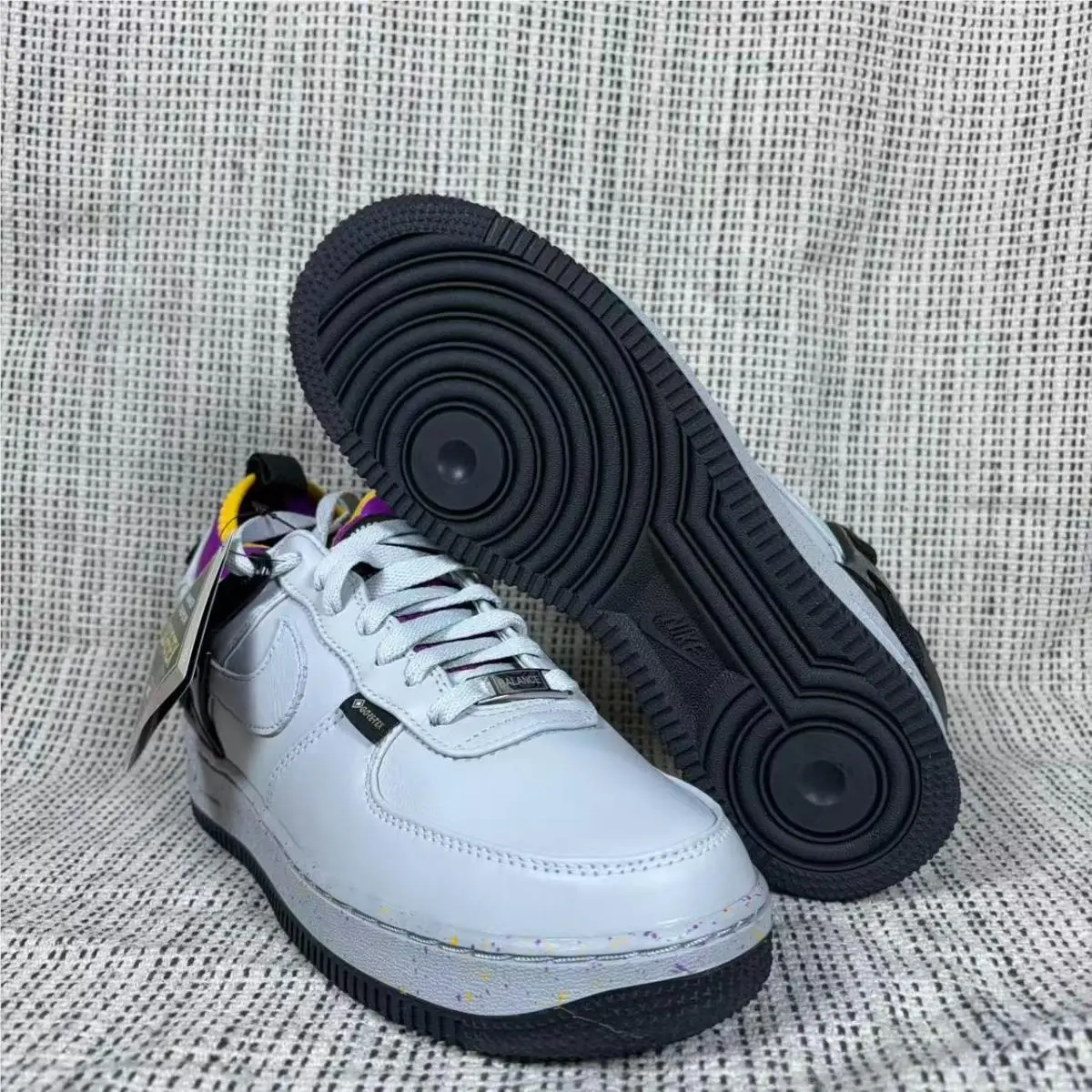 Nike shoes - Nike Air Force 1 - Air Force - DQ7558-001 - Gray 5