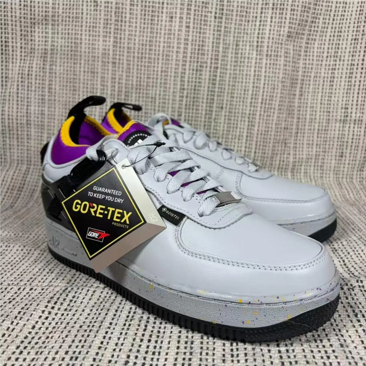 Nike shoes - Nike Air Force 1 - Air Force - DQ7558-001 - Gray 1