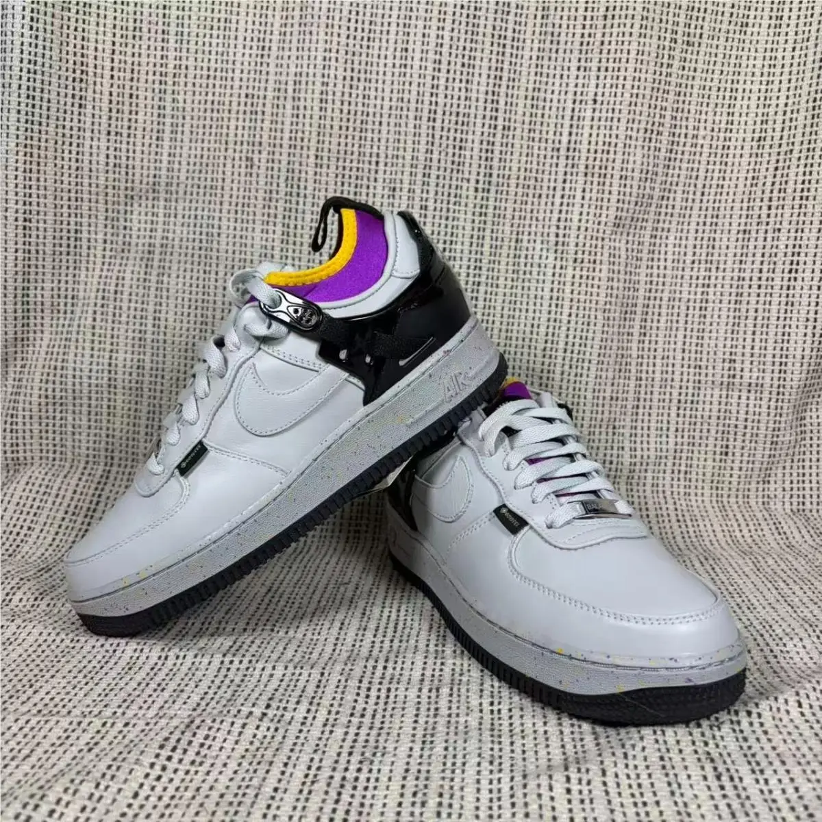 Nike shoes - Nike Air Force 1 - Air Force - DQ7558-001 - Gray 2