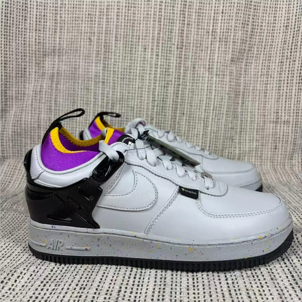 Nike shoes - Nike Air Force 1 - Air Force - DQ7558-001 - Gray 19