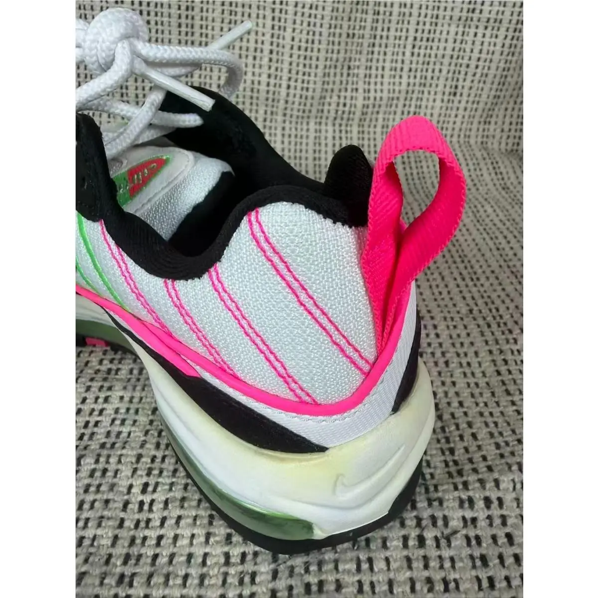Nike shoes - Nike Air Max 98 - Air Max - CI3709-101 - White Illusion Green Hyper Pink 18