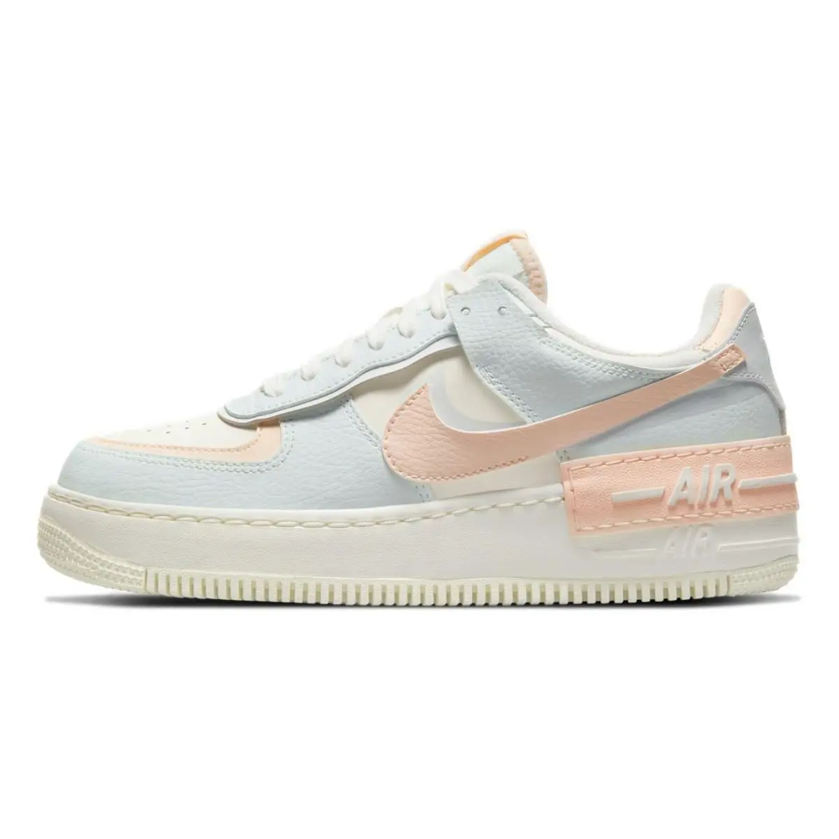 Nike shoes - Nike Air Force Shadow - Air Force Shadow - CU8591-104 - Sail/Barely Green-Crimson Tint 0