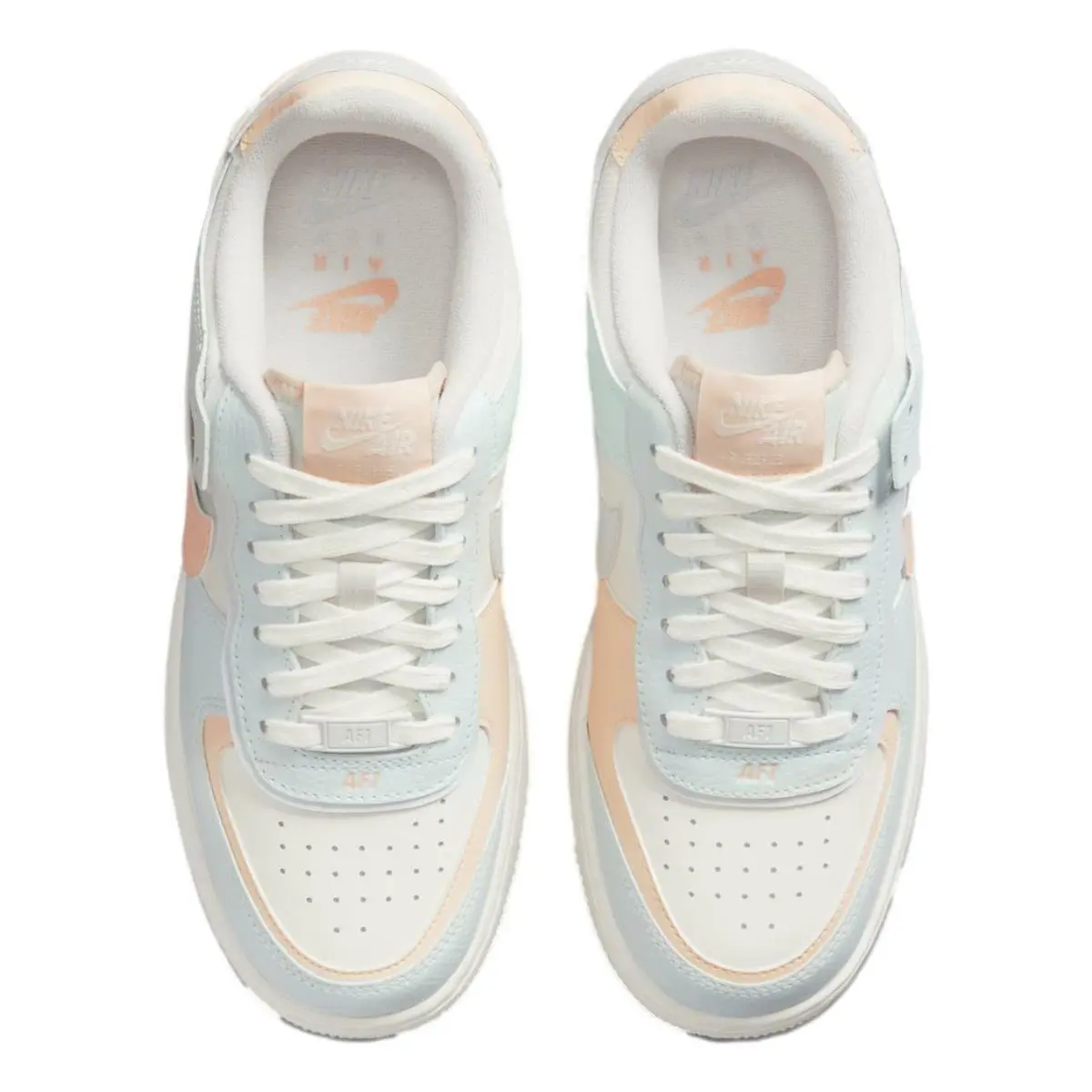 Nike shoes - Nike Air Force Shadow - Air Force Shadow - CU8591-104 - Sail/Barely Green-Crimson Tint 3