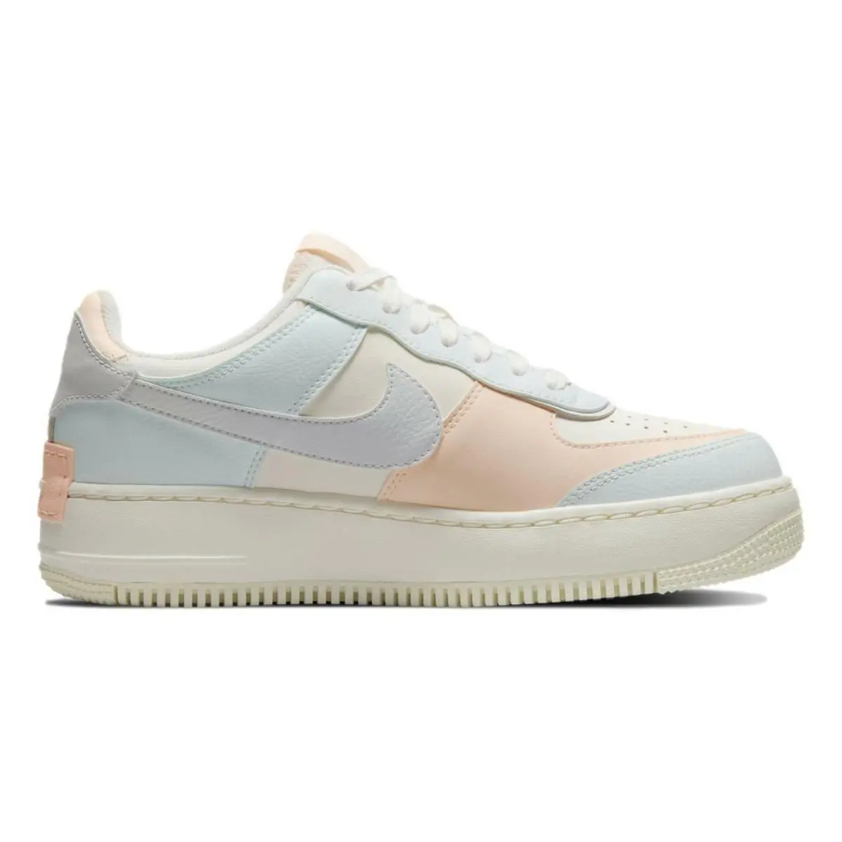Nike shoes - Nike Air Force Shadow - Air Force Shadow - CU8591-104 - Sail/Barely Green-Crimson Tint 7