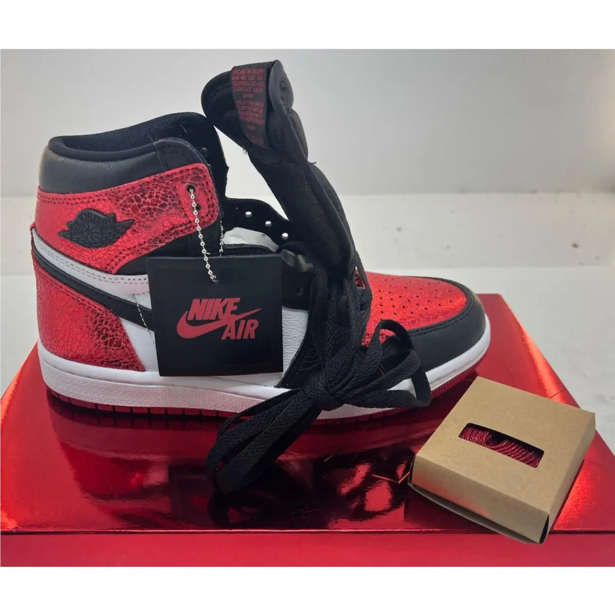 Nike shoes - air jordan 1 retro hi - FD2596 602 - White 4