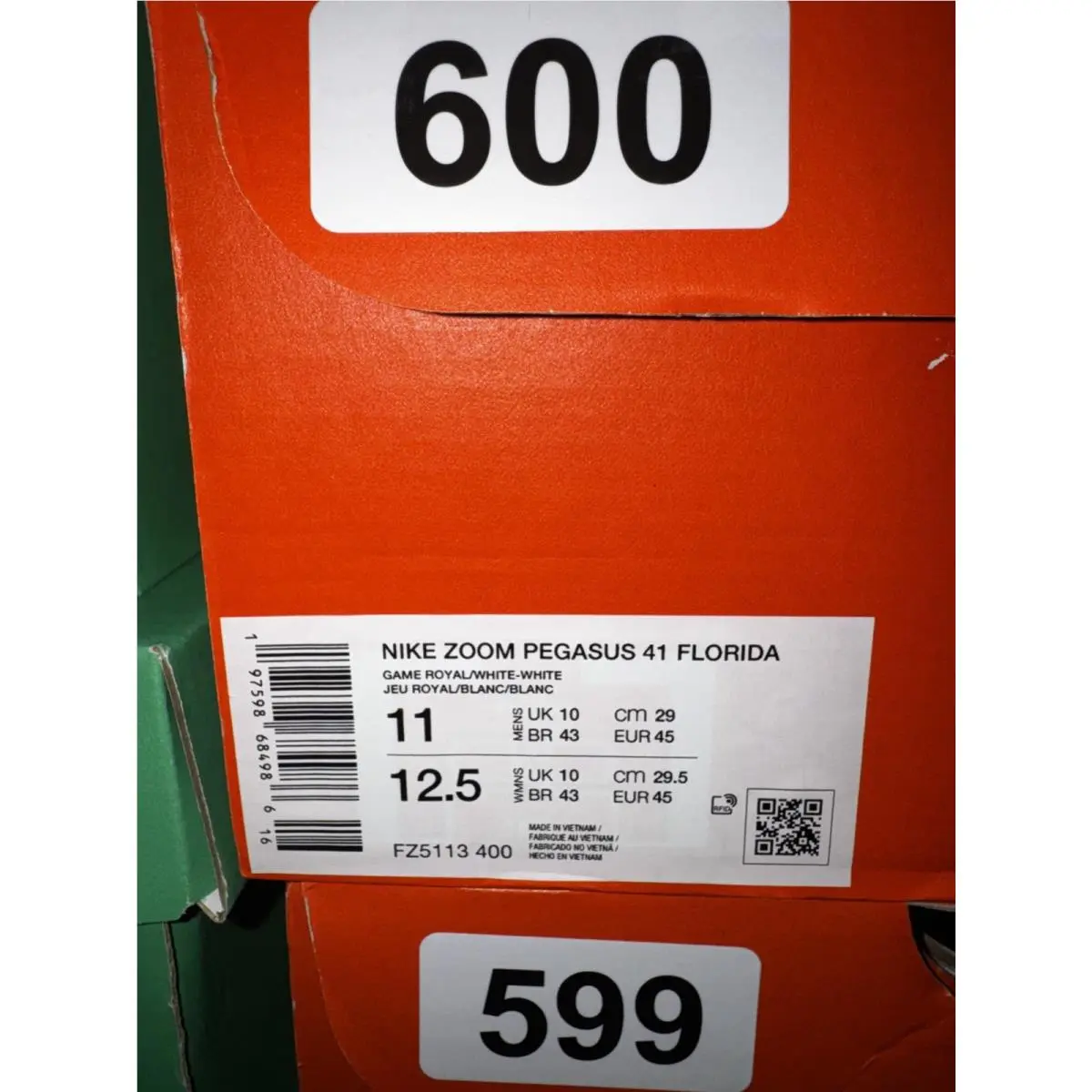 Nike shoes - Nike Air Zoom Pegasus 41 - FZ5113-400 - Blue 4