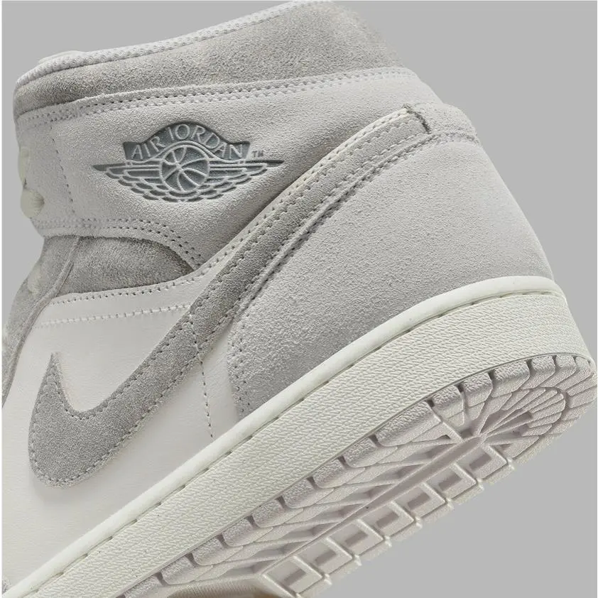 Nike shoes - Jordan 1 Retro MID SE - Neutral Grey Smoke Grey Sail 2