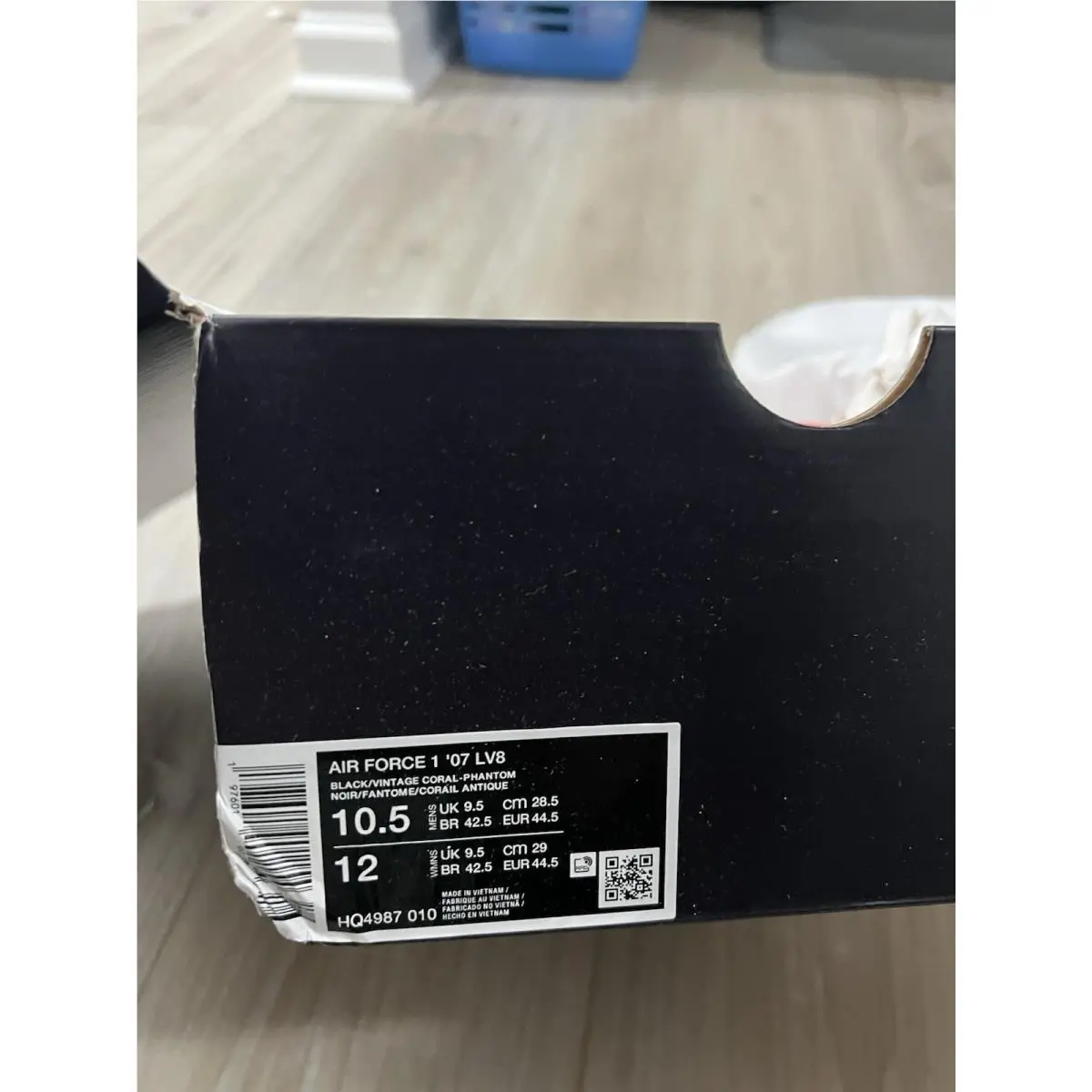 Nike shoes - Nike Air Force 1 - Air Force - Black 0