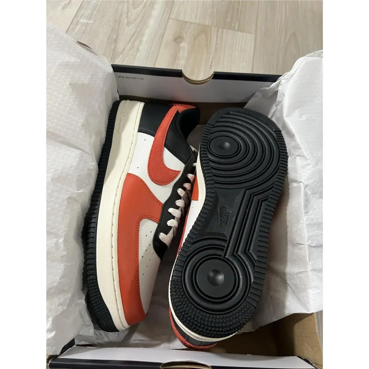 Nike shoes - Nike Air Force 1 - Air Force - Black 1