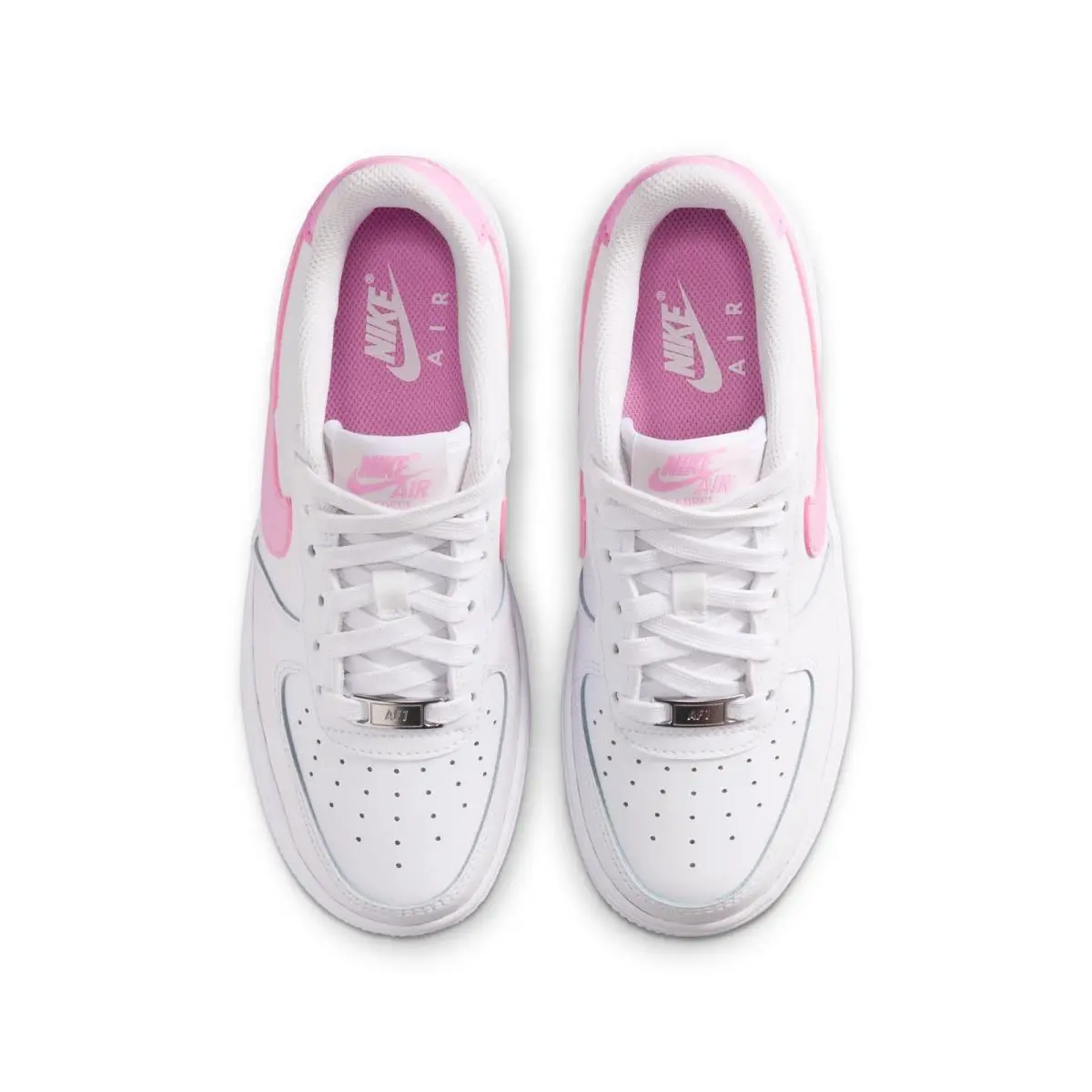 Nike shoes - WHITE/PINK RISE-WHITE 0