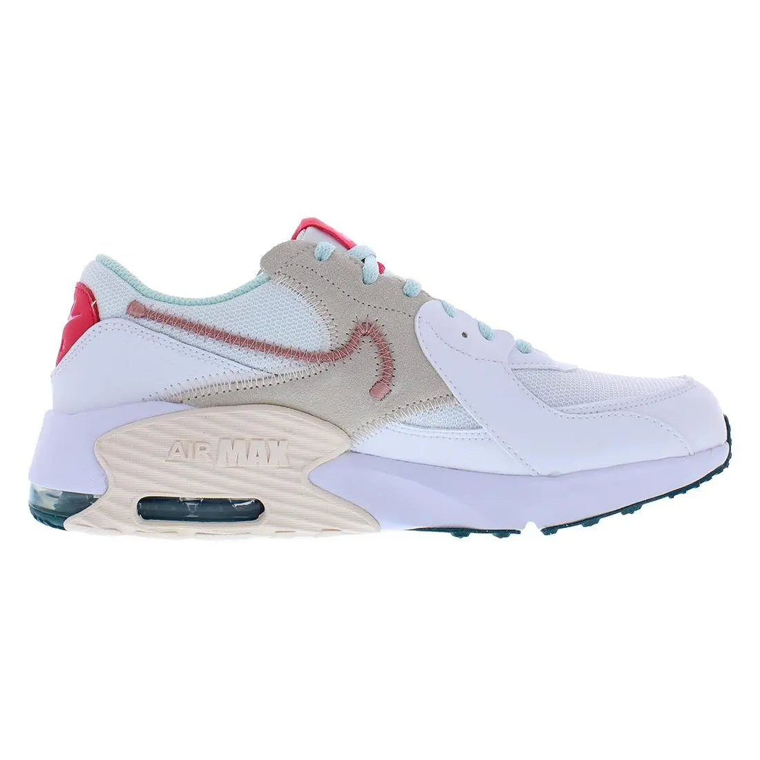 Nike shoes - FB3058102 - FB3058102 - White/Red Stardust/Guava Ice, Main: White (UPC: 196608439370) 0