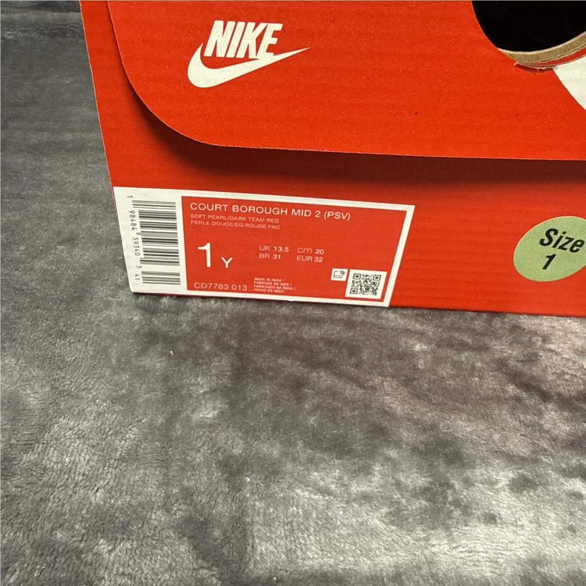 Nike shoes - Nike Court Borough - Court Borough - Red 7