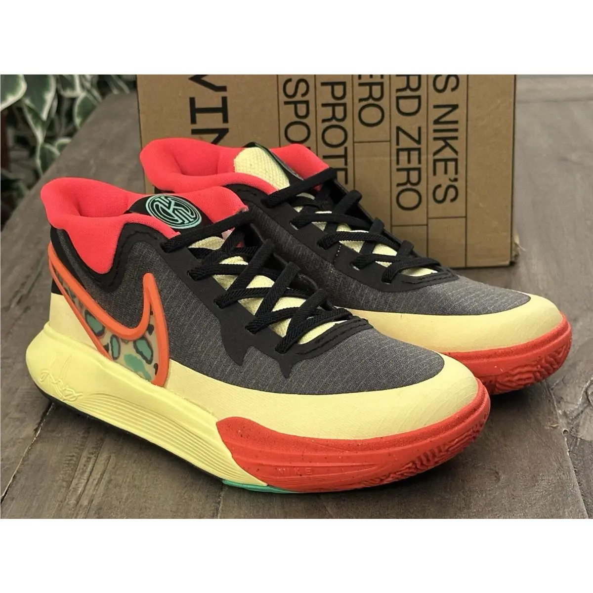 Nike shoes - Nike Kyrie 8 Go (PS) - DQ8077-003 - Black Lemon Chiffon (UPC: 196154605793) 8