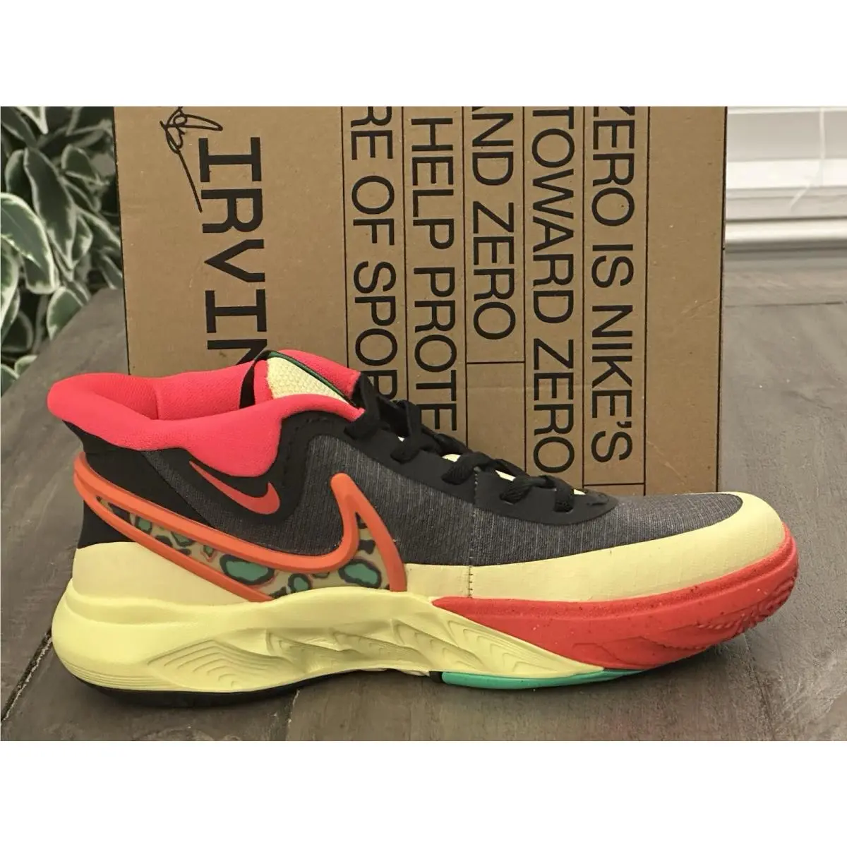 Nike shoes - Nike Kyrie 8 Go (PS) - DQ8077-003 - Black Lemon Chiffon (UPC: 196154605793) 10