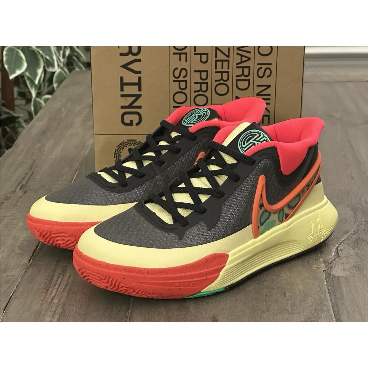 Nike shoes - Nike Kyrie 8 Go (PS) - DQ8077-003 - Black Lemon Chiffon (UPC: 196154605793) 3