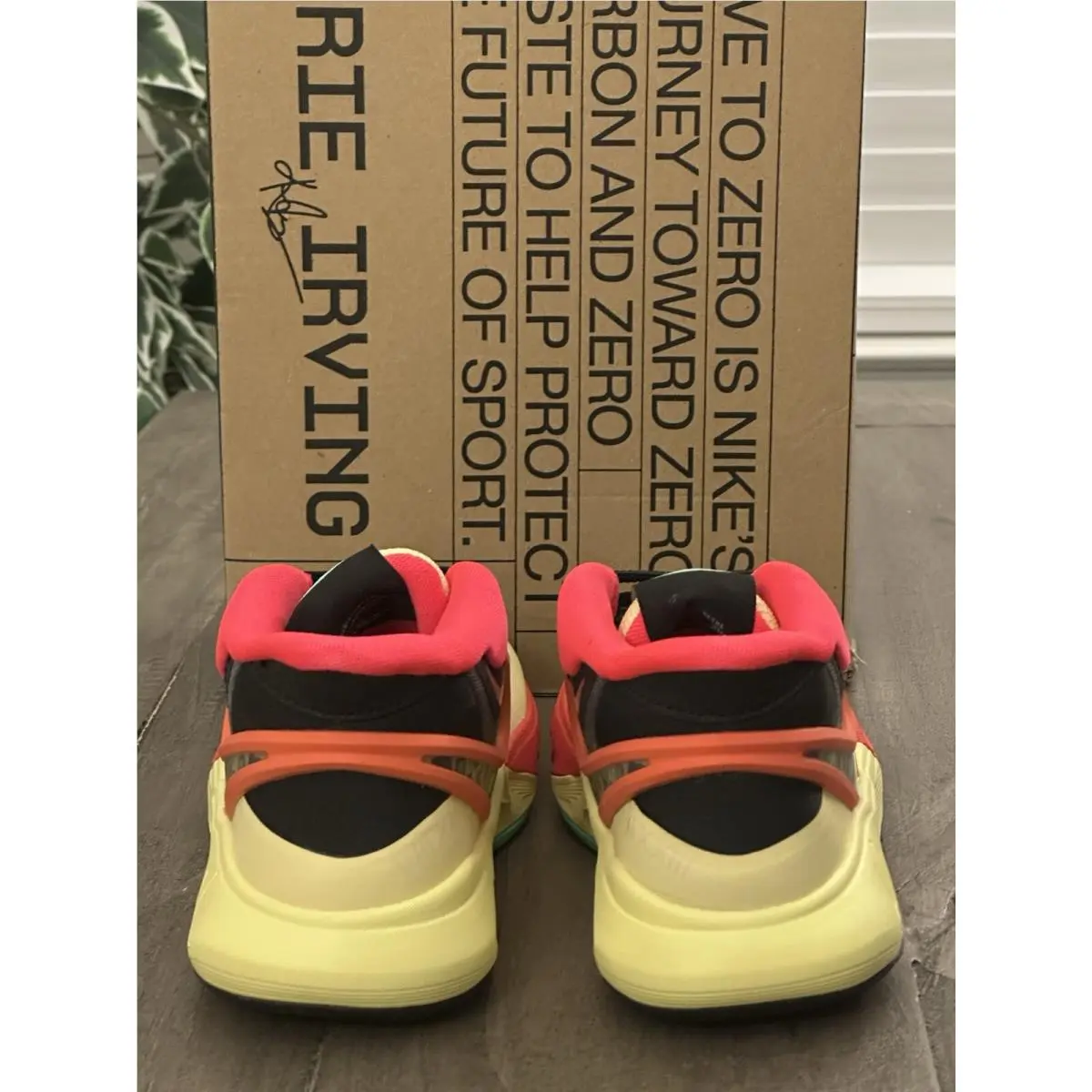 Nike shoes - Nike Kyrie 8 Go (PS) - DQ8077-003 - Black Lemon Chiffon (UPC: 196154605793) 6