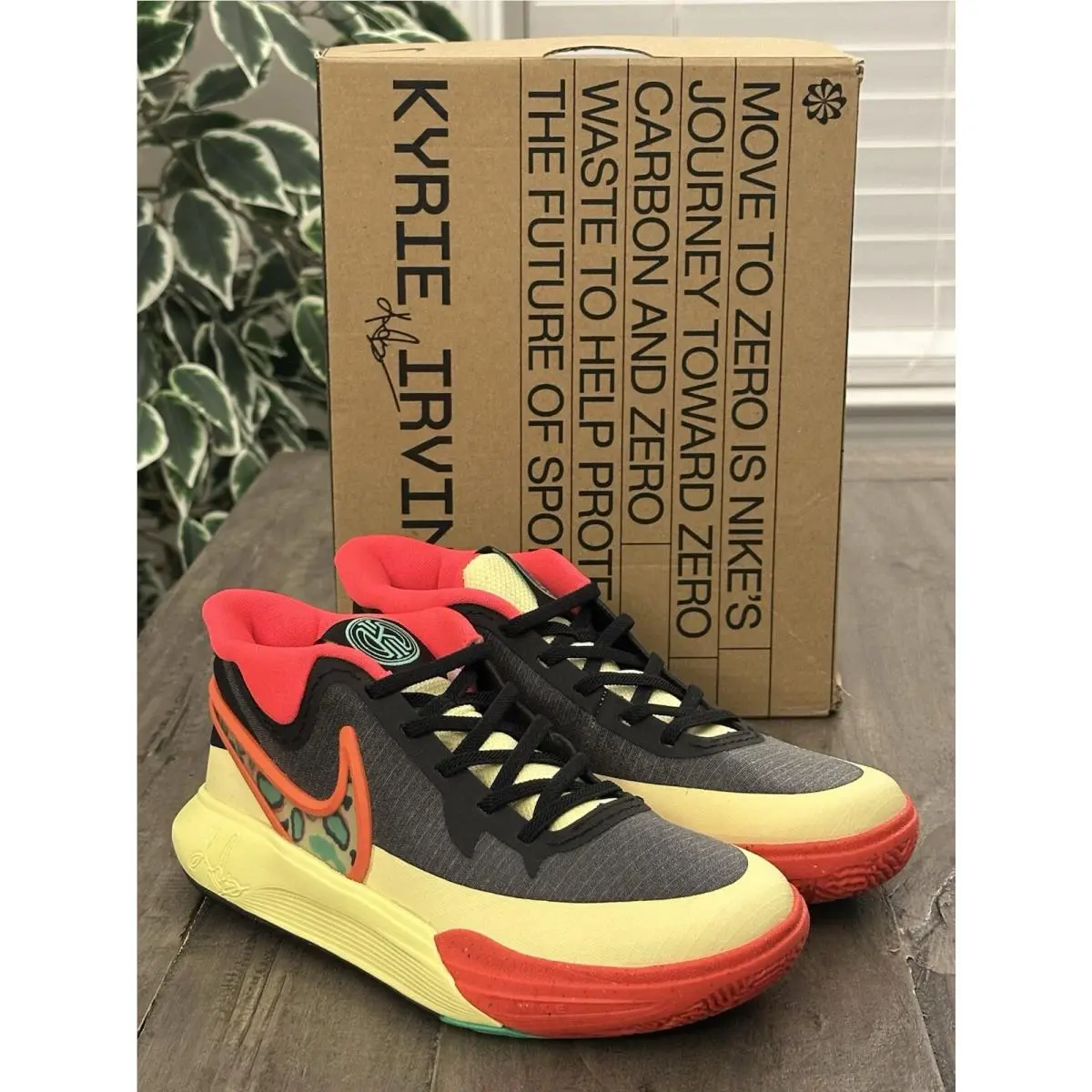 Nike shoes - Nike Kyrie 8 Go (PS) - DQ8077-003 - Black Lemon Chiffon (UPC: 196154605793) 7