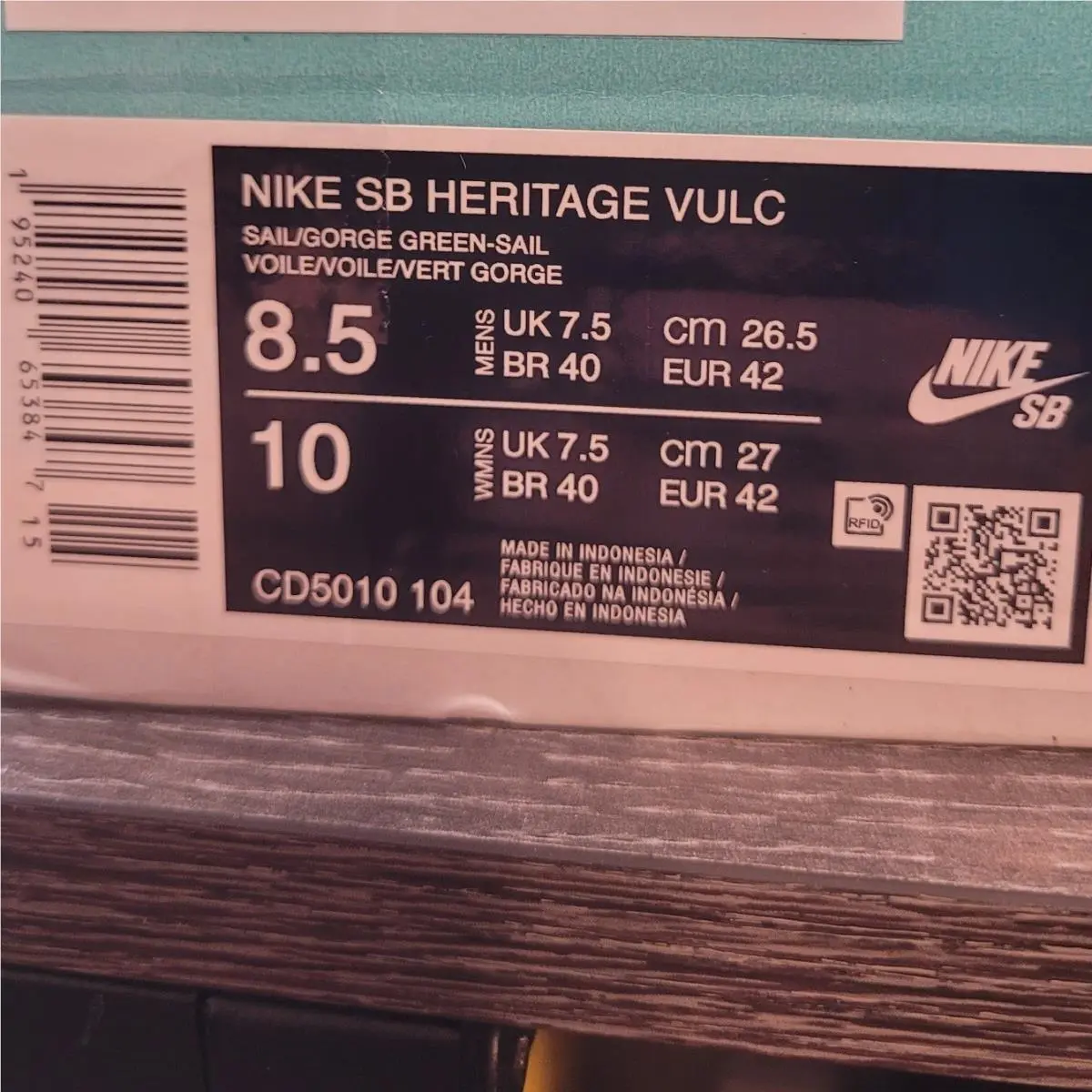 Nike shoes - Nike SB Heritage Vulc CD5010 104 - White 6