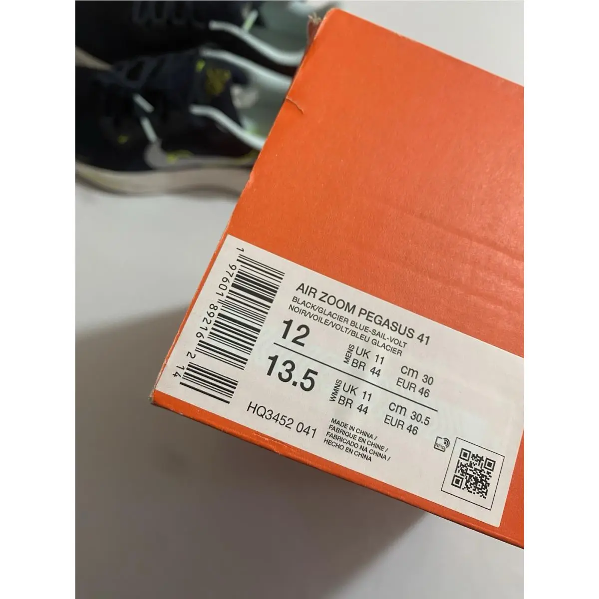 Nike shoes - Nike Air Zoom Pegasus 41 - HQ3452-041 - Black (UPC: 0197601892162) 8