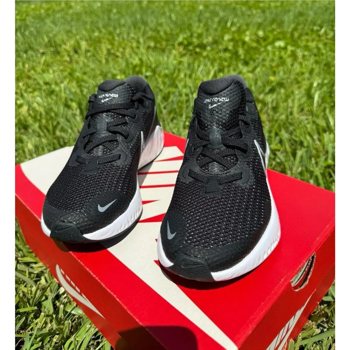 Nike shoes - Nike Renew Run - Renew Run - CT1430-091 - Black 0