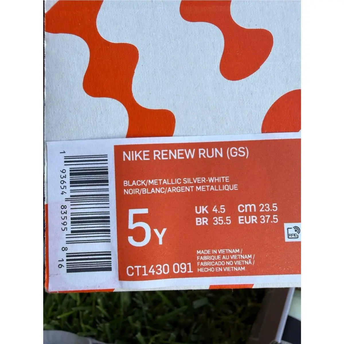 Nike shoes - Nike Renew Run - Renew Run - CT1430-091 - Black 5