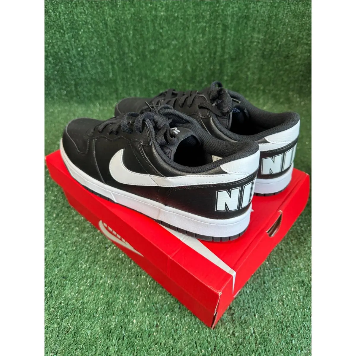 Nike shoes - Big Nike Low - Big Low - Black 0