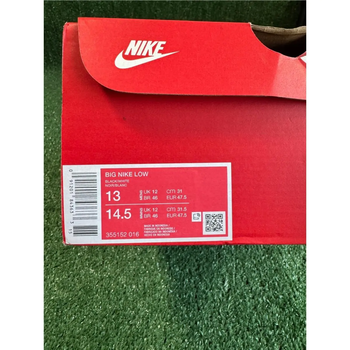 Nike shoes - Big Nike Low - Big Low - Black 4
