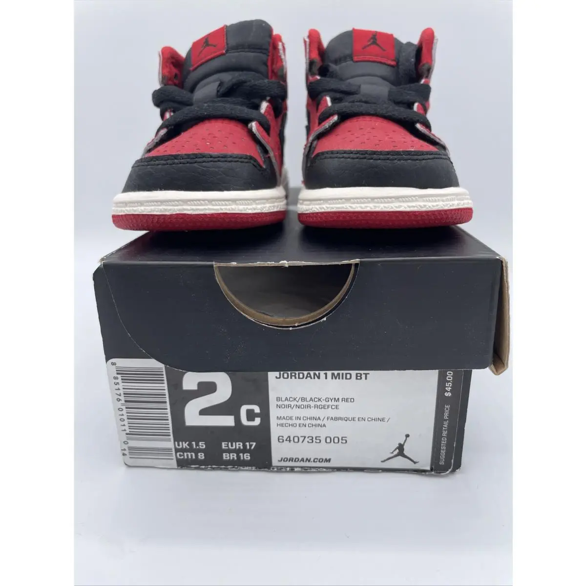 Nike shoes - Jordan 1 - 640735-005 - Black (UPC: 0885176010110) 3