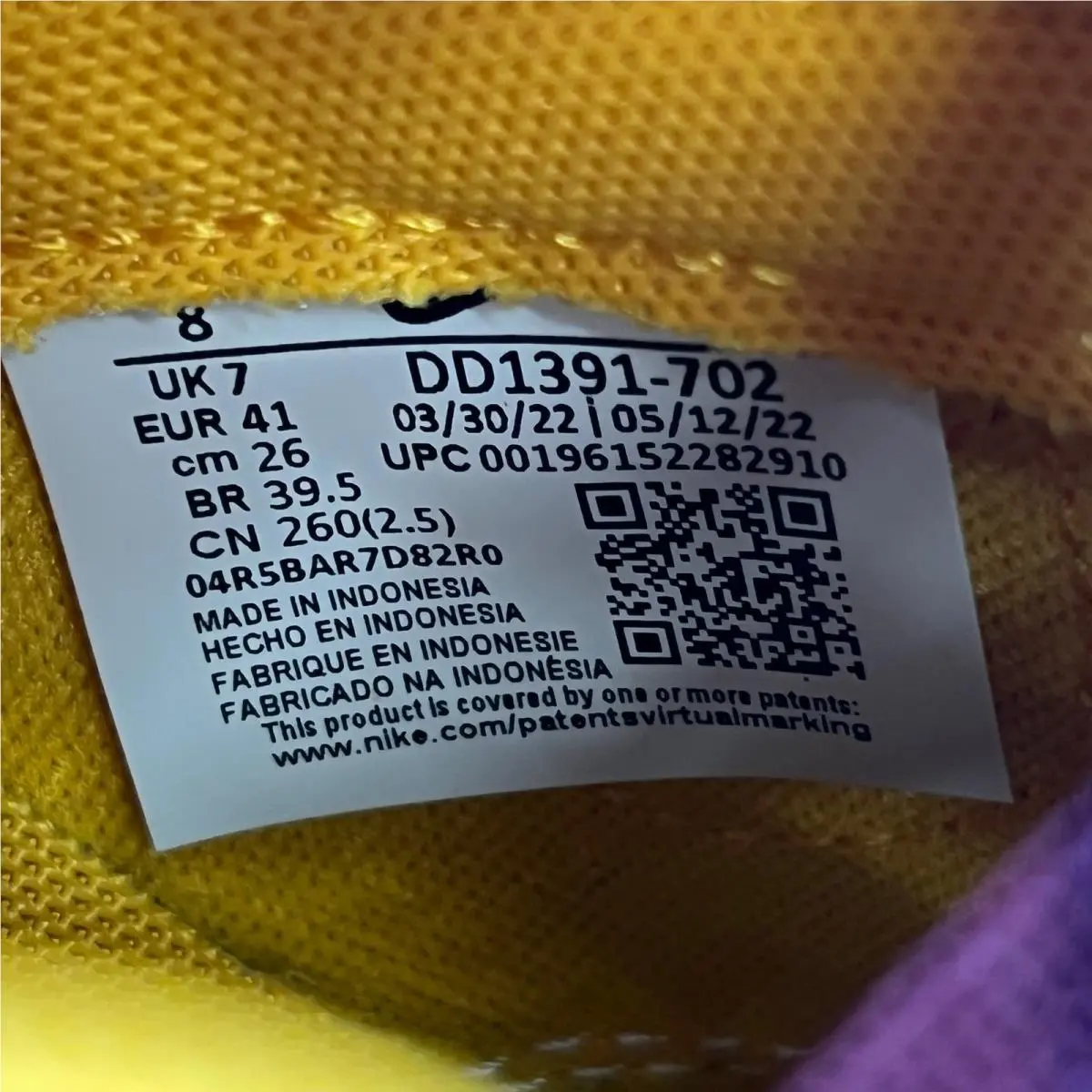 Nike shoes - Nike Dunk Low Arizona State - Gold 5