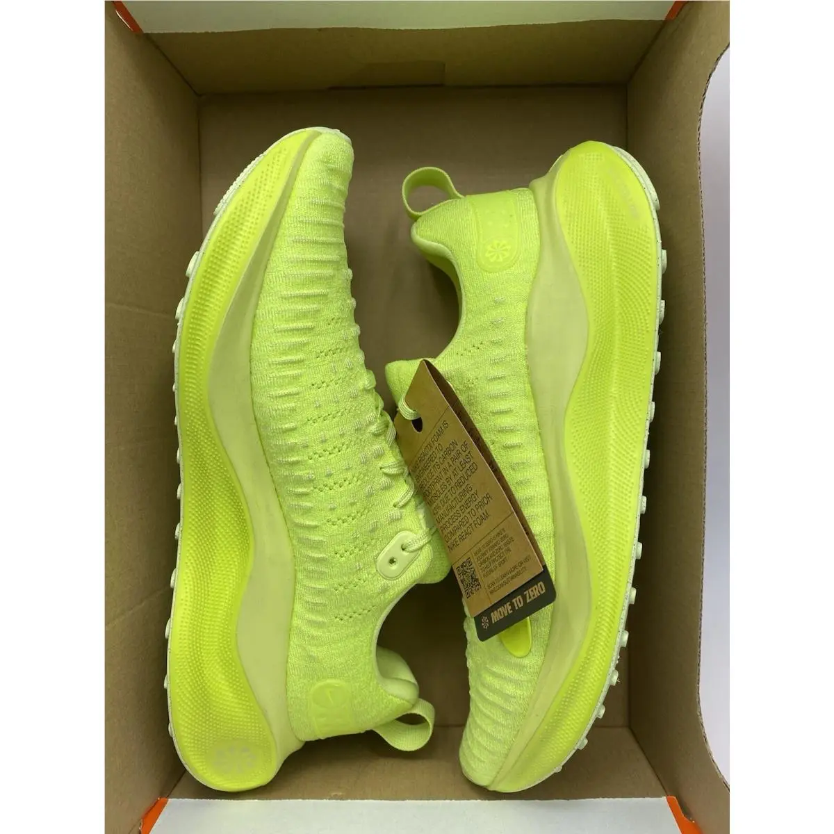 Nike shoes - Nike ReactX Infinity Run 4 - DR2670 700 - Volt/Barely Volt-Black (UPC: 197599879411) 5