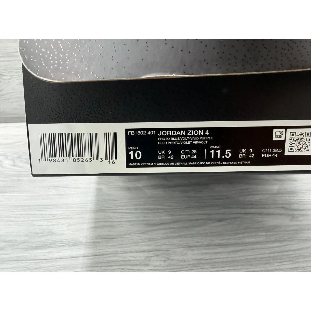 Nike shoes - Jordan Zion 4 - Zion - FB1802-401 - Black 13