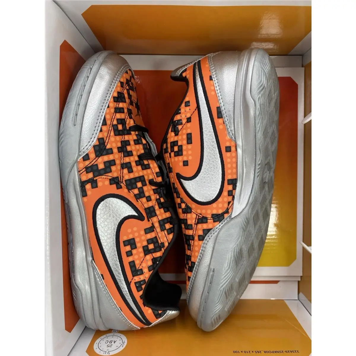 Nike shoes - Nike JRTiempo Streetgato - JRTiempo Streetgato - IO2390 002 - Metallic Silver (UPC: 198731506844) 7