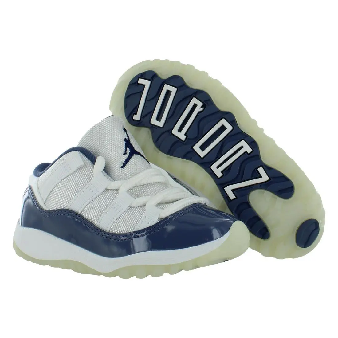 Nike Jordan 11 Retro Low Infant/toddler Shoes Size 6 Color: White/midnight Navy
