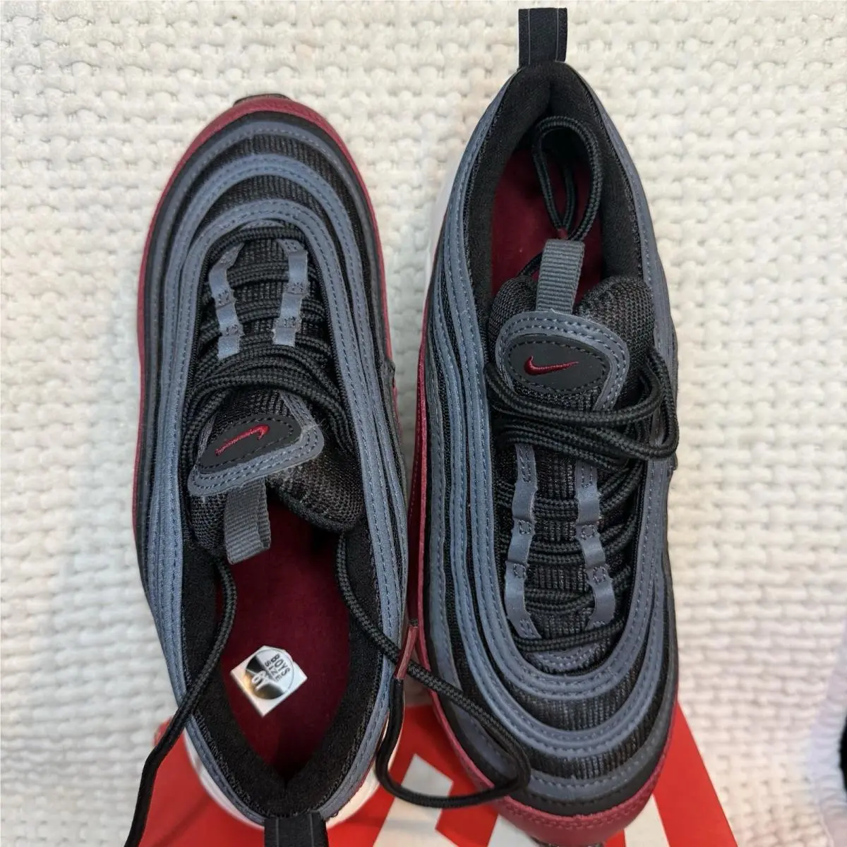 Nike shoes - Nike Air Max 97 GS Team - Team Red/Black-Anthracite 0