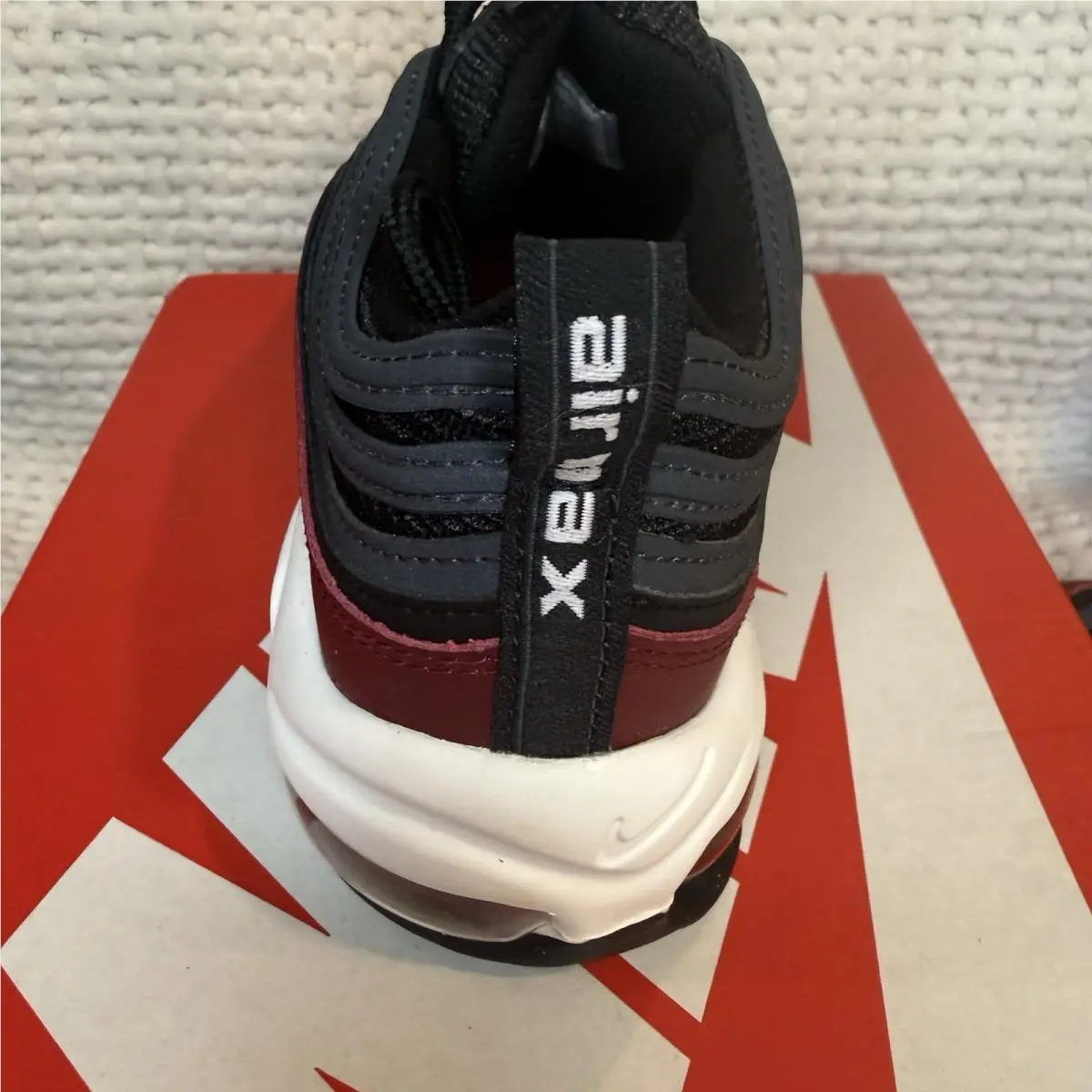 Nike shoes - Nike Air Max 97 GS Team - Team Red/Black-Anthracite 3
