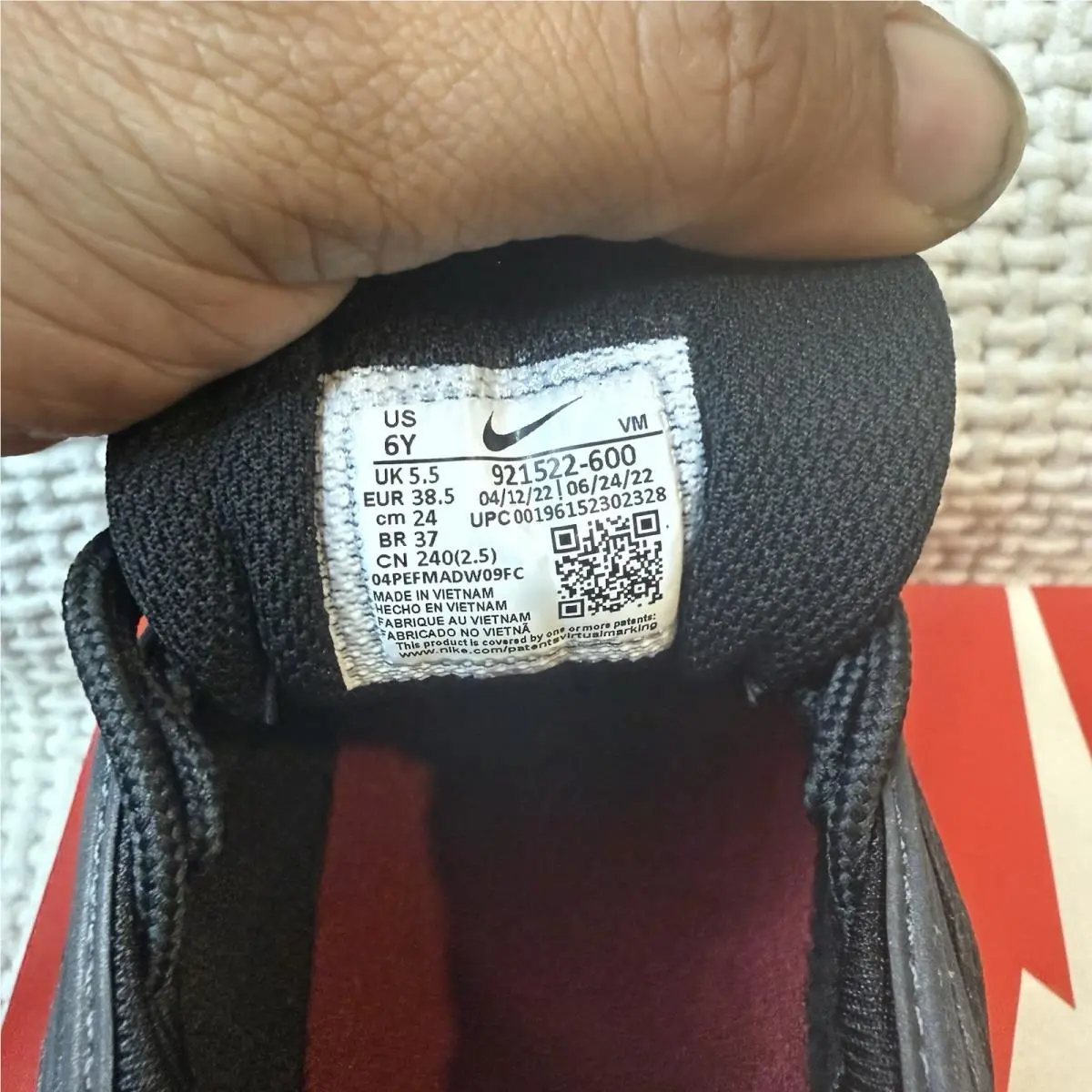 Nike shoes - Nike Air Max 97 GS Team - Team Red/Black-Anthracite 7